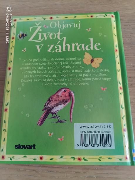 Objavuj život v záhrade, 