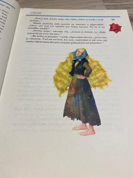 Krásna retro rozprávková kniha d aulnoy páví kráľ,