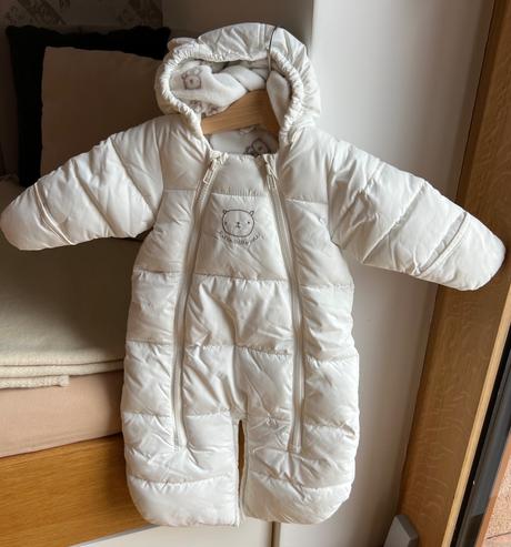 Zimný overal h&m veľ. 50/56 (0-2m), h&m,80