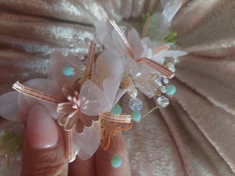 Jemne farebný venček uni,