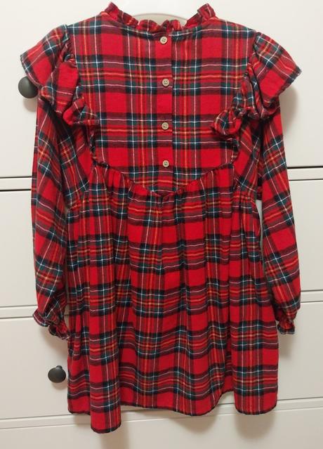 Vianočné šaty next 122, cena s poštovným, next,122