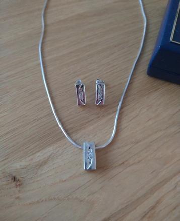 Sada strieborných šperkov, 