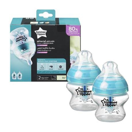 Tommee tippee cumlíková fľaša plastová anti-colic, tommee tippee