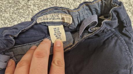 Kraťasy 110, h&m,110