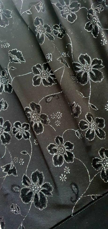 Dlhé čierne šaty 42, 42