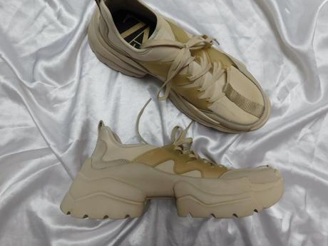 Damske béžové sneakersy/tenisky, 38