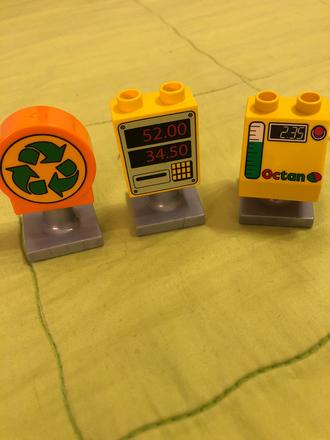 3x duplo kocka so stojanom, 