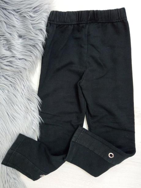 Dievčenské čierne legíny matami (5-6 r.), 110