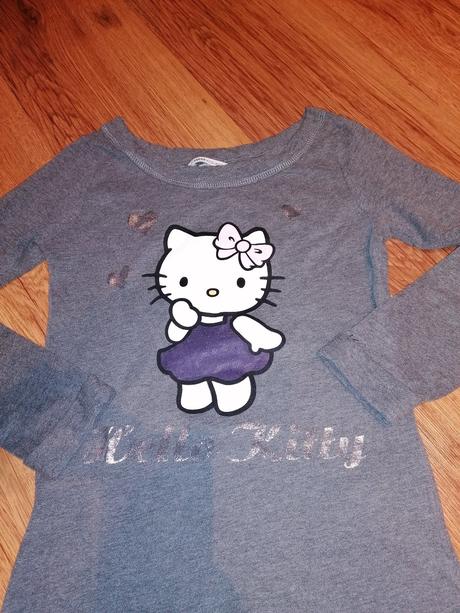 Tričko hello kitty, h&m,128