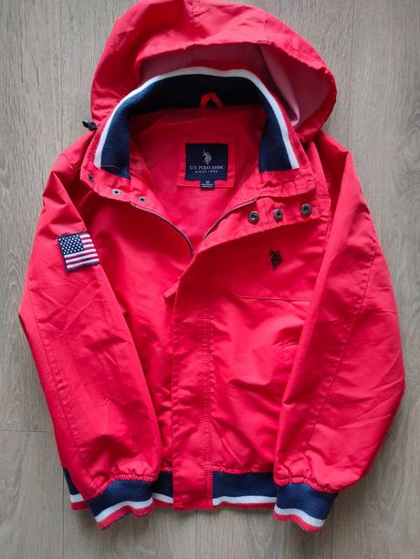 Nová detská prechodná vetrovka ralph lauren, 10 r., ralph lauren,140