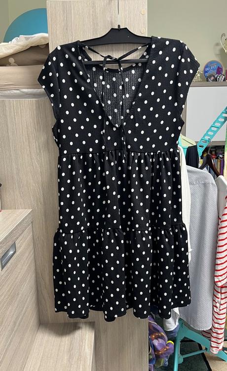 Bodkované šaty, bershka,xs