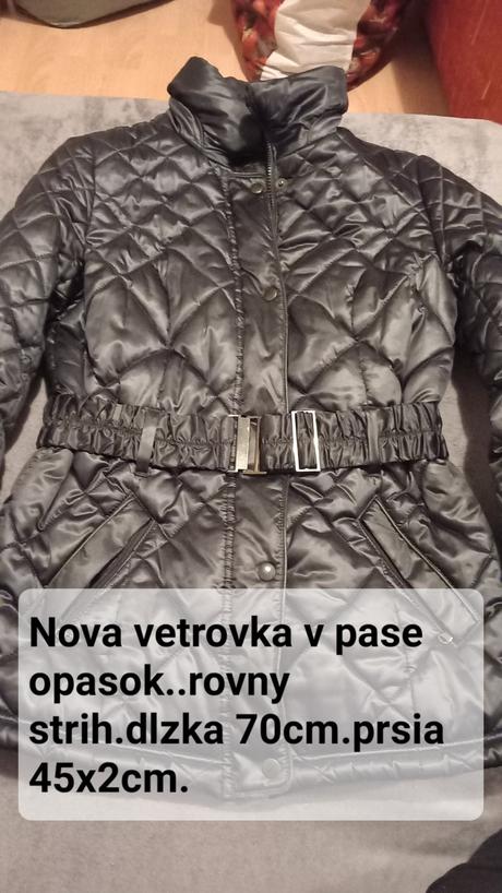 Vetrovka na zimu, m