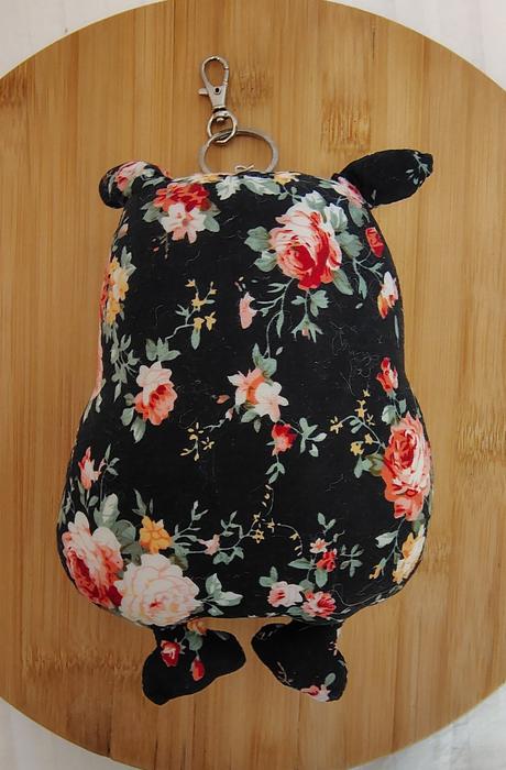 Látková farebná sova, 19 cm, 