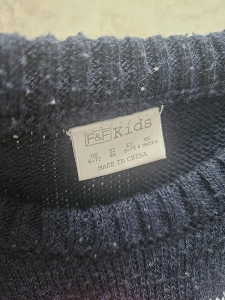 Detský vianočný pulóver so svetlom,v.122, f&f,122