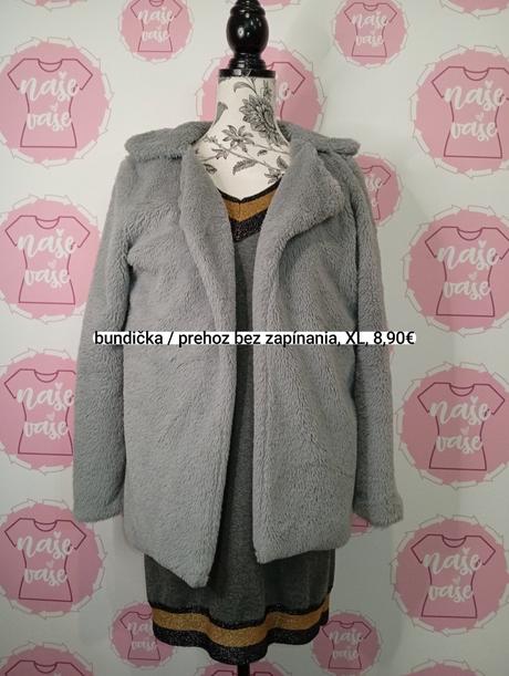 Huňatá bundička / prehoz, xl