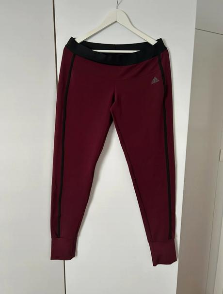 Pohodlné elastické tepláky 38/40, adidas,m