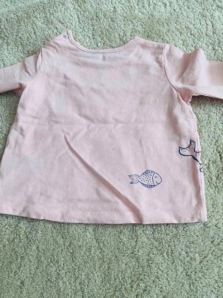 Trička a dlhým rukávom tom tailor (vel 68,74) 2ks, tom tailor,74