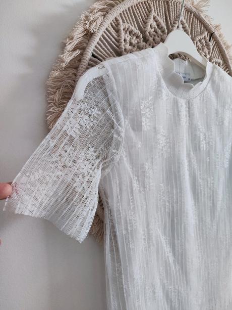 Čipkovaný elastický top reserved, reserved,xs