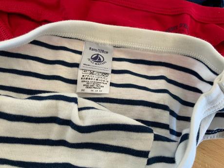 Petit bateau nové balenie 3x slipy - 8 rokov, 128