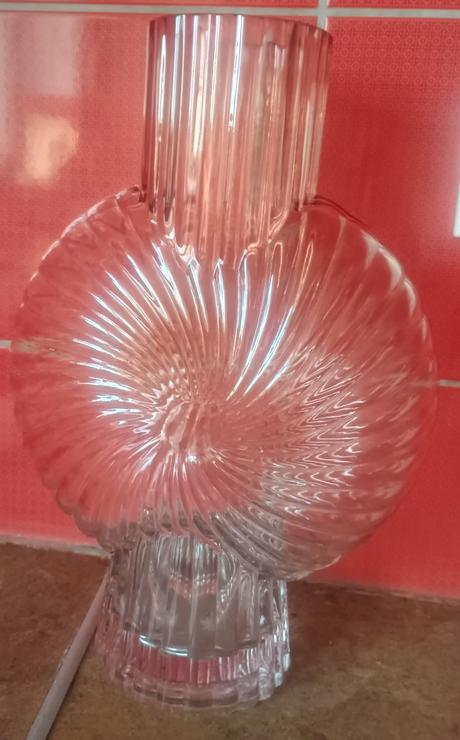 Veľká váza sklo, 