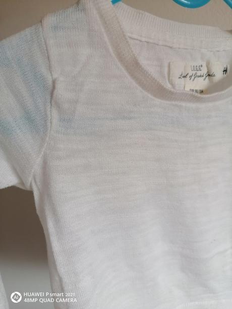 Tenký svetrík s čipkou, h&m,98