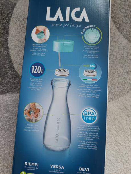 Filtračná fľaša +filtre, 