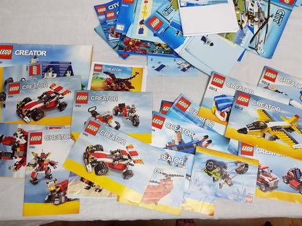 Lego návody creator,