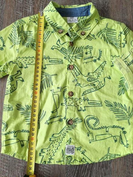 Zelená košeľa, f&f,86