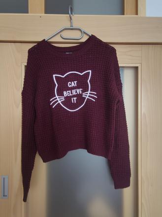 Sveter s mačičkou, xs