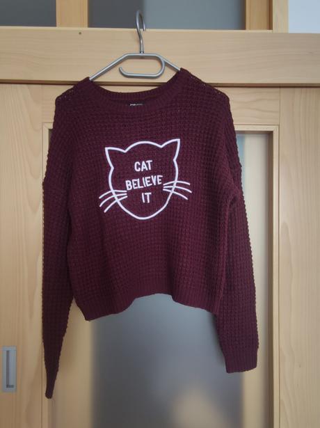 Sveter s mačičkou, xs