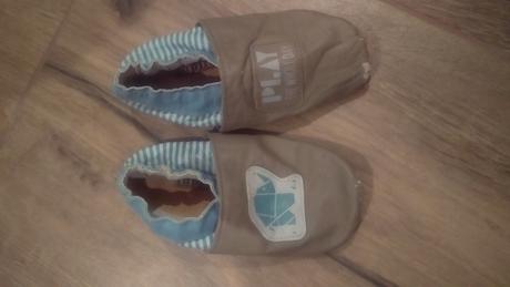 Papučky z kože, lupilu,24