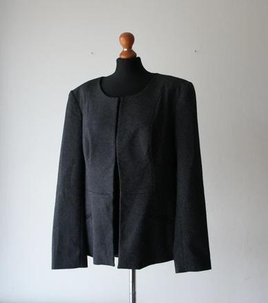 Vintage elegantný blejzer zn.contempo, xl