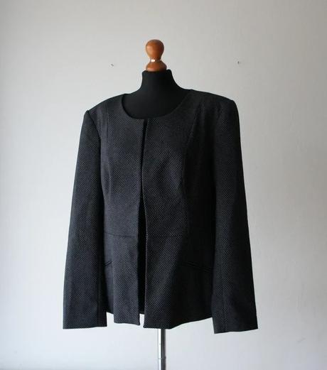Vintage elegantný blejzer zn.contempo, xl
