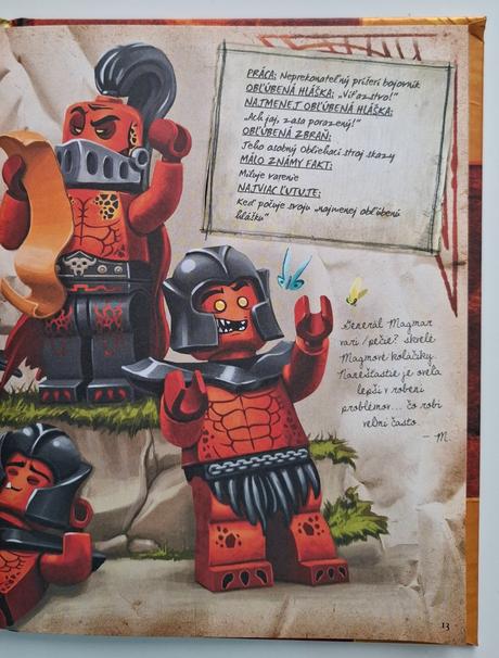 Lego nexo knights "kniha príšer",