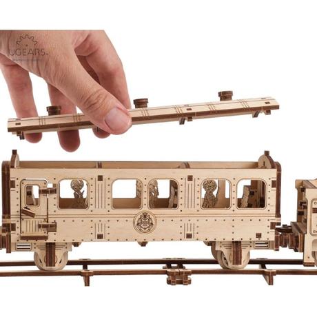 3d drevené mechanické puzzle harry potter  ugears, 