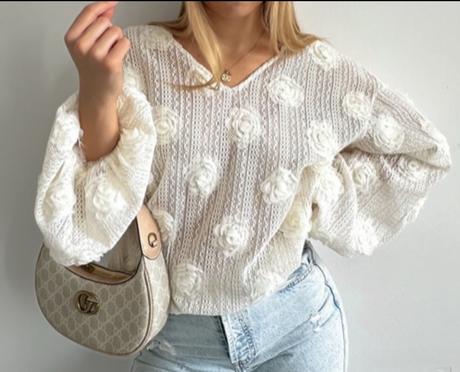 3d kvetinova bluzka/top, 