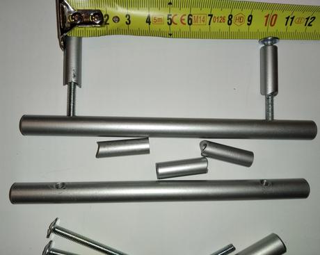 4 x kallrör úchytka,