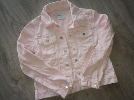 Ružová riflova bunda, reserved,146