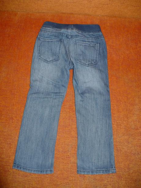 Rifle so srdiečkami na kolenách, h&m,98