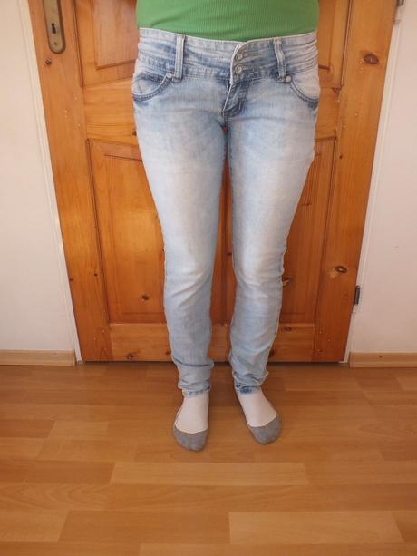 Rifle bledomodré s (36), s