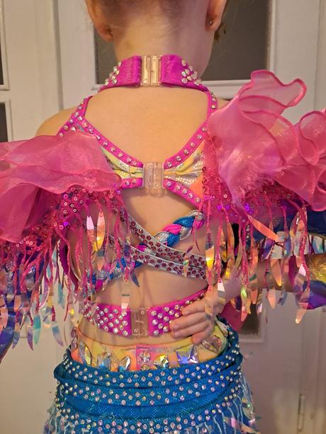 Disco dance solo kostym c 122-128, 122