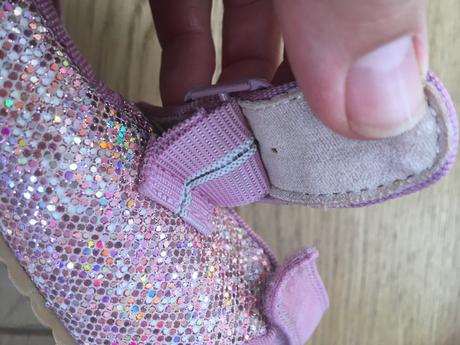 Sandalky trblietave, h&m,33