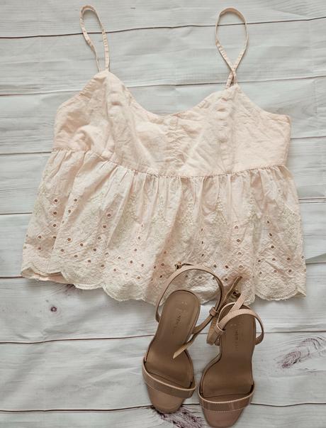 Krásny vyšívaný top abercrombie&fitch, abercrombie&fitch,l