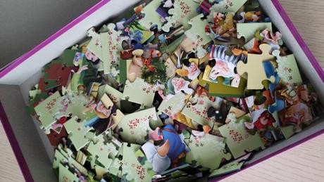 Puzzle snehulienka 348,