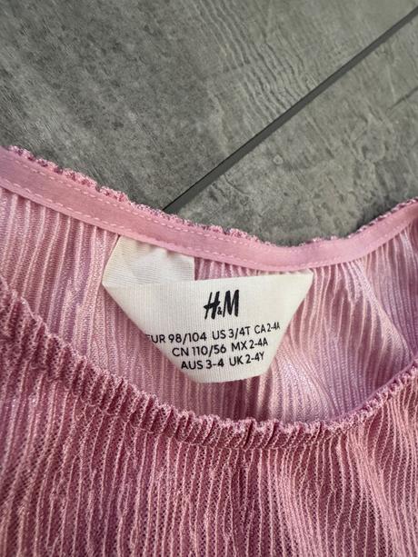 Šaty komplet, h&m,104