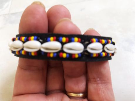 Kožený náramok reggae jamajka, 