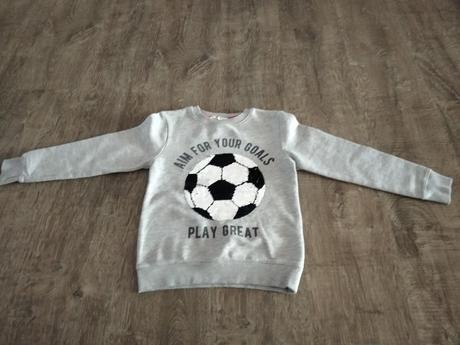 Futbalová mikina, h&m,122