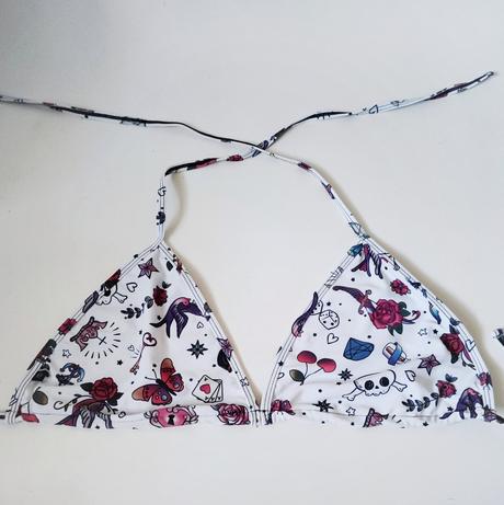 Plavky vrch rock rebel, xxl