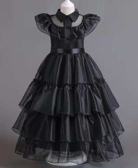 Šaty tanečný kostým wednesday 2 - 18 rokov novy,