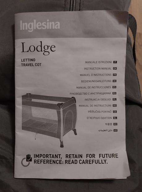 Inglesina lodge 2v1 cestovná postieľka, šírka (cm): 80,dĺžka (cm): 130